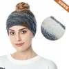 New Plush Headband Winter Warm Wide Elastic Hair Band Solid Wide Turban Ear Warmer Hairband Soft DIY Hair Accessories Headwear - Image 3