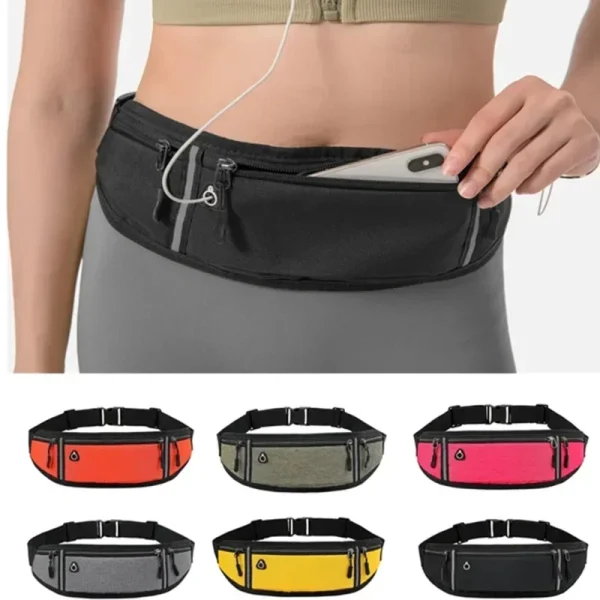 Waist Pack Women Sport Bag - Men Multifunctional Running Waist Bag - Fashion Phone Bag