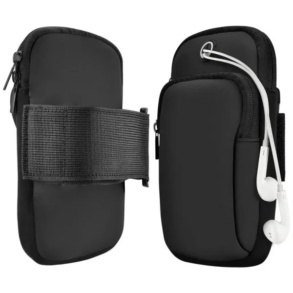 Sports Running Arm with Bag Sleeve Running Arm with General Waterproof Outdoor Sports Mobile Phone Arm for Men - Image 3