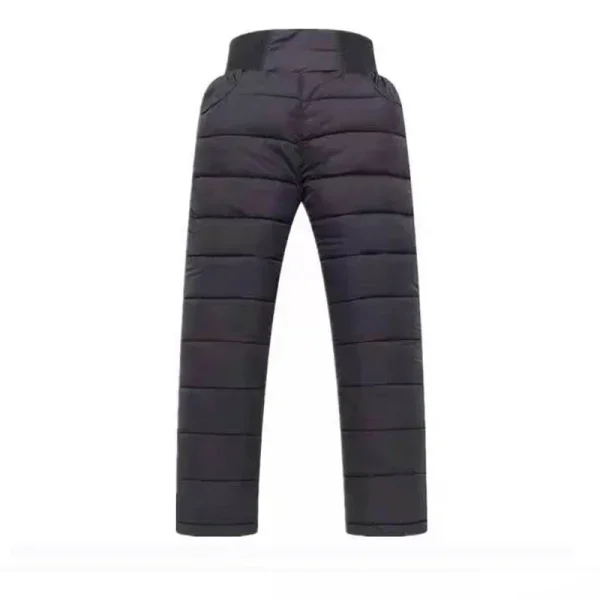 Casual Girl Boy Winter Pants Cotton Padded Thick Warm Trousers Waterproof Ski Pants - Image 5